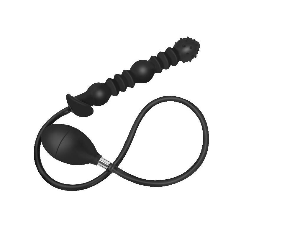 三珠折叠充气肛塞